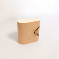 Vente en gros de boîte en écorce de bouleau boîte de rangement de bijoux cadeau en bois naturel de bureau simple