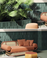 PYRAMID B-3D Carrelage mural décoratif moderne de 20 mm d'épaisseur pour supermarché et usage extérieur