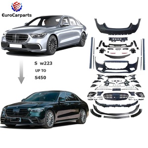 Kit de Carrocería para <span class=keywords><strong>Mercedes</strong></span>-Benz Clase <span class=keywords><strong>S</strong></span> W223, Años 2021-<span class=keywords><strong>2022</strong></span>, Actualización a Modelo S450/<span class=keywords><strong>S500</strong></span>, Tuning y Facelift - Product Image 1