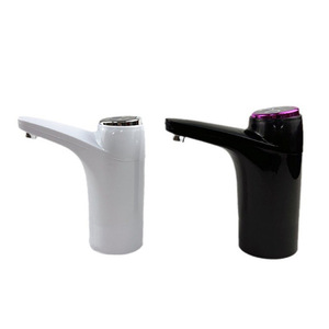 Portable <b>Water</b> Dispenser <b>Pump</b> <b>Electric</b> 13.5x14.5x6.3cm Plastic Black And White Mixed Colors CX-132 - Product Image 1