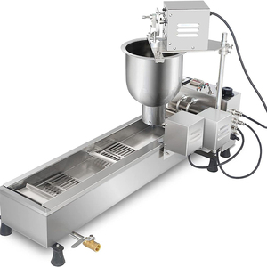 Thương mại Nồi chiên thép không gỉ 7L Thùng kiểm soát chính xác nhiệt độ dầu thời gian chiên Máy <span class=keywords><strong>Donut</strong></span> hoàn toàn tự động - Product Image 2