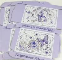 Baroque Temps Petite Carte Express Emballage Papillon Avion Conception Boîte De Papier En Gros Boîte-Cadeau Carton