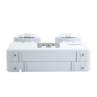 Lumière d'urgence LED rechargeable étanche IP20 150LM à double spot non maintenue en veille