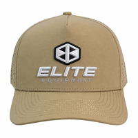 Casquette de golf de luxe personnalisée avec logo, 5 panneaux, broderie 3D, non structurée, performance sportive, casquette de baseball, vente en gros