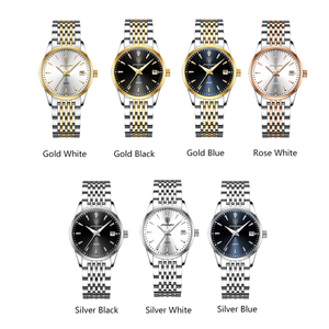 Reloj POEDAGAR 266 Elegante para Mujer, Diseño Simple y Moderno con Calendario, Correa de Acero Inoxidable, Resistente al Agua, Manecillas Luminosas, Regalo para Chicas - Product Image 6