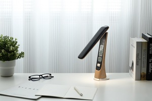 2024 nhà Deco LED đèn bàn có thể sạc lại lịch hiển thị ABS cơ thể linh hoạt thiết kế hiện đại E26 bóng đèn cơ sở cho phòng đọc sách - Product Image 5