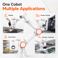 Robot collaboratif FAIRINO FR5, charge utile de 5 kg, portée de 922 mm, cobot à 6 axes pour le soudage et l'automatisation industrielle
