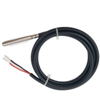 Edelstahl-Temperatur fühler Pt100 pt1000 ntc20k ntc10k Sensor mit Kabel