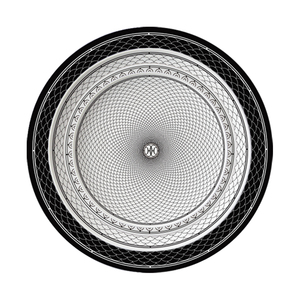 Service de table en céramique de style H-Deco de luxe, assiettes en porcelaine géométriques noires et blanches pour hôtel, restaurant, mariage, vente en gros - Product Image 6
