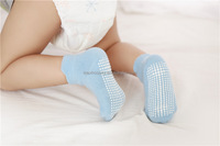 6 paires/lot de chaussettes antidérapantes en coton pour enfant, garçon, fille, bas de sol avec poignées en caoutchouc