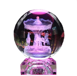 Claro bola de cristal 150mm láser de cristal bola globo de tierra bola de cristal