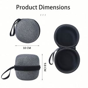 Custom EVA <b>Mini</b> <b>Speaker</b> Case Zipper Closure Portable Storage Bag for Small Outdoor Audio Wireless <b>Speakers</b> Classic Style Travel - Product Image 5
