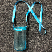 Haute qualité personnalisé bouteille boisson tasse cou sangle bière porte-verre lanières/café porte-gobelet cou lanière