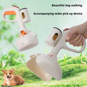 <span class=keywords><strong>Ramasse</strong></span>-crottes pour animaux de compagnie biodégradable sans contact avec sacs à crottes portables pour chiens et chats Parfum floral et contrôle des odeurs Conception à clipser - Product Image 3