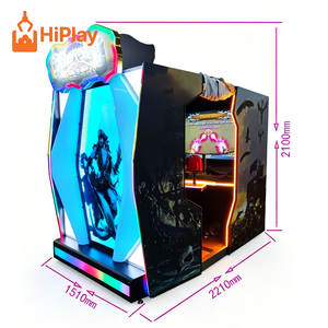 Machine de jeu simulateur de luxe à monnayeur, type capsule de théâtre immersif, thème pirate, machine de tir arcade pour parc d'attractions et FEC - Product Image 4
