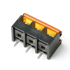 9.5 mm Terminal blocks barrier type GZ-9500G-3P 300V 30A With Lid Screw terminal block