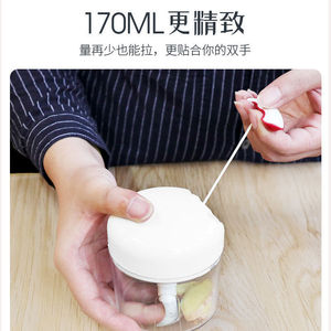 Manual Garlic Mincer White Upgraded Version Food Grade <b>Herb</b> <b>Grinder</b> For Kitchen Use - Product Image 5