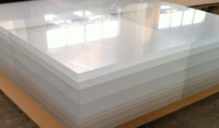 Feuille acrylique décorative 20 mm 30 mm 40 mm d'épaisseur, feuille de plexiglas PMMA