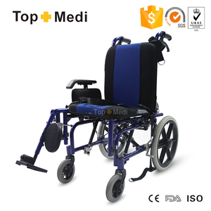 The rehabilitation therapy supplies from aluminum recliner high wheelchair for Cerebr paralysis Boy - Product Image 6