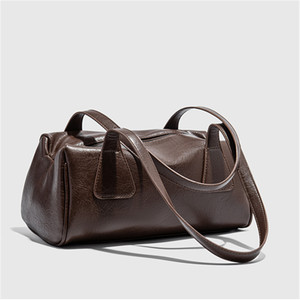 Bolso de Hombro de Moda para Mujer, de PU Impermeable, con Forro de Poliéster, Cierre de Cremallera y Asa Individual, Accesorio para Todas las Temporadas - Product Image 2