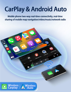 Radio de Coche <span class=keywords><strong>Android</strong></span> 2 Din, Pantalla Táctil IPS de 7/9/10 Pulgadas, 4+4 Núcleos, 4+128 GB, Estéreo <span class=keywords><strong>para</strong></span> Coche, Carplay, <span class=keywords><strong>Android</strong></span> Auto, GPS, WiFi, RDS, DSP de Fábrica - Product Image 6