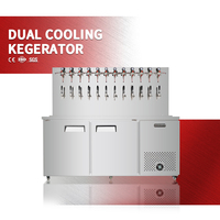Fuyong Distributeur de bière en acier inoxydable 304 de taille personnalisée, robinet mural pour bière, pour bièreuse