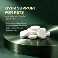 Friandises à mâcher pour chiens et chats Liver Comfort, pour la santé du foie, antioxydant naturel, complément alimentaire pour animaux de compagnie