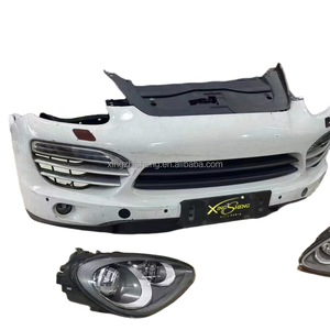 Piezas usadas de alta calidad para Porsche Cayenne parachoques delantero rejilla capó actualización excelente parachoques de coche - Product Image 4