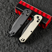 Couteau pliant tactique de haute qualité KS 6105Bel Air en acier 8Cr13MoV, couteau de poche EDC, manche en alliage d'aluminium, couteau de chasse en plein air