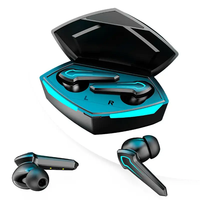 Headset TWS P30 Baru Tahan Air HiFi In-Ear untuk Gamer, Mic HD, Bass Stereo, Lampu Berpendar, Earbud untuk Gaming Ponsel