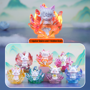 Montagnes et Mers Esprit Renard Jouets à collectionner Boîte aveugle Collection exclusive de créatures mythiques pour les passionnés - Product Image 2