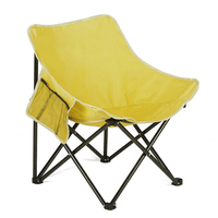 Chaise pliante portable en métal pour camping, pêche, pique-niques, croquis artistiques, chaise de pêche inclinable en fer Oxford