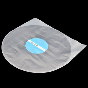 Factory Custom PVC <b>Vinyl</b> Record Sleeves Waterproof Shockproof 12 10 7-inch Dustproof Home Album Storage Cover Durable Record Bag - Product Image 2