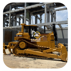 ขายตรงจากโรงงาน รถดันดินมือสอง CATD8R พร้อมอุปกรณ์ริปเปอร์แบบสายพาน รถดันดินมือสองยี่ห้อแคตเตอร์พิลลาร์ CATD8R CATD7G CATD7H CATD7R - Product Image 1