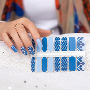 Populaire sirène ongles Wraps vacances nouveau Design flamants roses ongles autocollant Gel ongles - Product Image 6