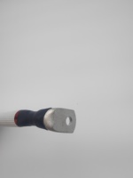 Kabel Konektor Baterai Silikon 20cm 8AWG dengan Terminal Cincin Tembaga untuk Inverter Penyimpanan Energi dan Panel Surya