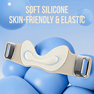 Sangle rotulienne Airbag rose en silicone 3D, support de genou réglable en forme d'aile pour le soulagement de la douleur et la stabilité - Product Image 4