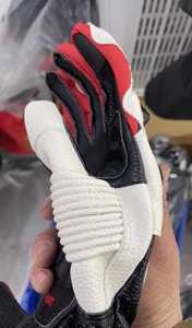 Gants de moto en fibre de carbone certifiés, gants de protection pour hommes avec construction résistante à l'abrasion - Product Image 4