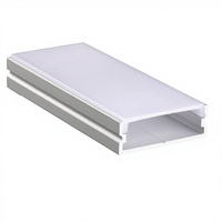 Profilé de Led en aluminium extrudé pour bande lumineuse LED Applique murale encastrée 30x10mm Canaux Série 6000 Grade Cutting for Decoration