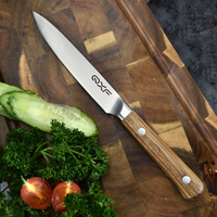 5 ''couteau de cuisine en acier allemand pleine Tang joli couteau zèbre bois légumes fruits couteaux à éplucher Style japonais