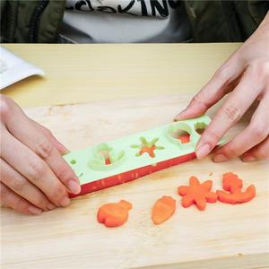 イルカ米型4ピース/セットウサギ漫画赤ちゃんおにぎり型子供用ランチ寿司DIY型 - Product Image 2