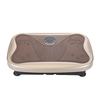 Anpassbare Power Vibration Trainings maschine ABS Material Elektro magnetische Fitness Ganzkörper Vibrations platte für den Heimgebrauch