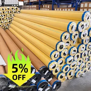 PVC Flex Banner Outdoor Indoor Werbung Hintergrund beleuchtung/Front beleuchtung Leinwand Stoff Banner Rolle Druck materialien Rolle Großhandel