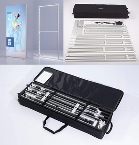 Chất lượng cao nhanh chóng thiết lập xách tay nhôm triển lãm thương mại thiết bị hiển thị ánh sáng Hộp triển lãm gian hàng - Product Image 6