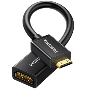 Kingwiere <span class=keywords><strong>Mini</strong></span> HDTV Để HDTV Adapter 4K 60Hz Tốc Độ Cao <span class=keywords><strong>Mini</strong></span> HDTV 2.0 Nam Để Nữ Adapter Cable - Product Image 1
