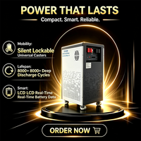 Sistema de Almacenamiento de Energía Solar para el Hogar, Batería de Litio de 30KWh 600AH 51.2V con Controlador MPPT, Garantía de 10 Años