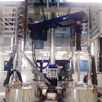 Disperseur automatique haute vitesse 100L pour mélange de peintures, destiné aux applications chimiques et plastiques