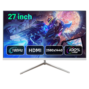 Moniteur de jeu Fast IPS Esports <span class=keywords><strong>PC</strong></span> <span class=keywords><strong>Gamer</strong></span> 27 pouces 2K QHD 2560x1440 180Hz 1ms sans cadre HDMI DP certifié CE - Product Image 1