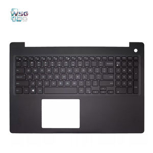 ที่วางมือแล็ปท็อปสีดำ SZ-Wisbuild พร้อมคีย์บอร์ดแบบ US สำหรับ Dell Inspiron 3580 3581 3582 3583 P4MKJ 0P4MKJ - Product Image 4