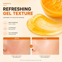 Gel éclaircissant à la papaye et au glutathion, gel hydratant pour le corps et le visage, réparation des taches brunes
